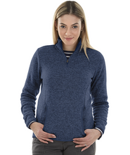 Load image into Gallery viewer, Women&#39;s Melrose Wakefield Heathered Fleece Pullover
