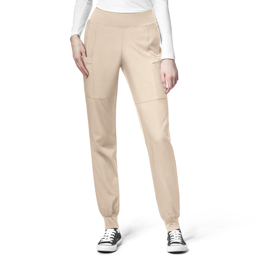 W123 Women's Jogger Pant in Khaki