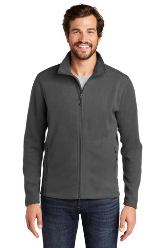 Eddie Bauer® Full-Zip Microfleece Jacket W/ MEDICAL 4 LOGO