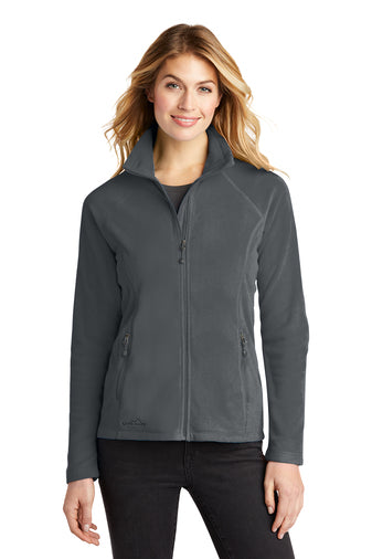 Eddie Bauer® Ladies Full-Zip Microfleece Jacket W/ CRITICAL CARE LOGO