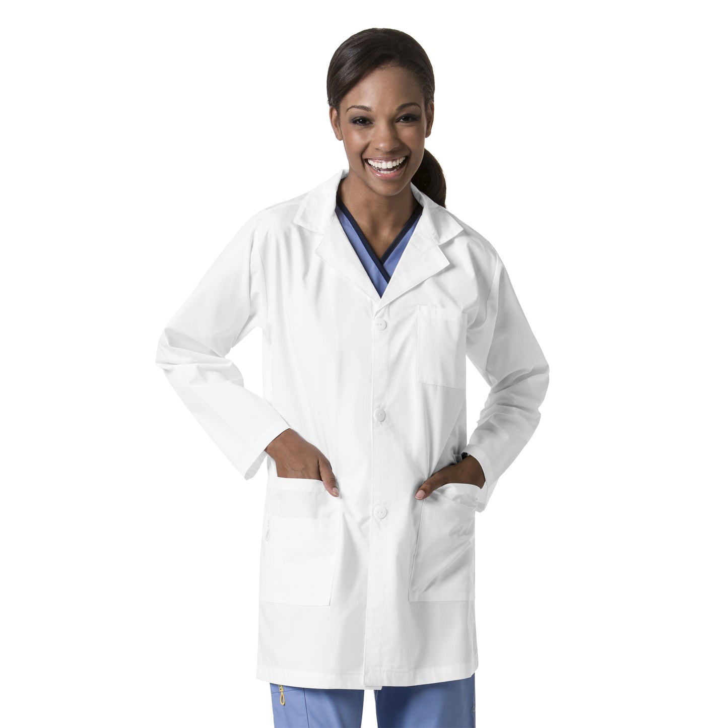 Unisex Lab Coat with Endicott Embroidery