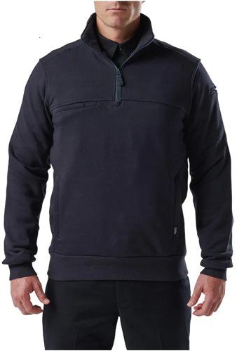 1/4 Zip Job Shirt-NHTI Paramedic w/ NHTI Paramedic patch and back logo