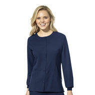 Women's Northeastern Embroidered Scrub Jacket Spring/Summer Cohort 2023