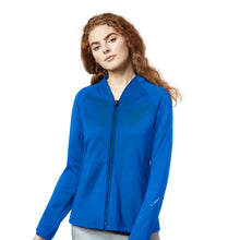 Load image into Gallery viewer, Women’s Rivier Embroidered Fleece Full Zip Jacket
