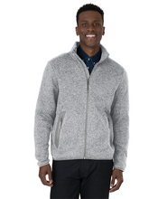 Load image into Gallery viewer, MEN&#39;S HEATHERED FLEECE JACKET W/ CRITICAL CARE LOGO
