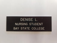Name Pin - Bay State College