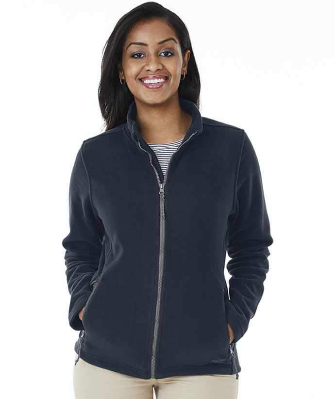 Fleece Coat with Tufts PA Embroidery - Women's