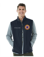 Navy soft-shelled vest w/ NHTI Paramedic logos
