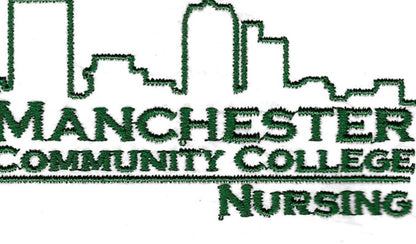 Women's Manchester Comm College Nursing Embroidered Polo