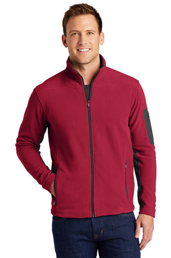 Port Authority® Summit Fleece Full-Zip Jacket - Lindner Logo