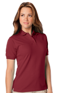 Ladies' Snag Resistant Wicking Polo w/ Emblem Set sewn
