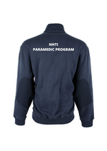 Load image into Gallery viewer, Navy Soft-Shelled Jacket w/ NHTI Paramedic logos

