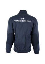 Load image into Gallery viewer, 1/4 Zip Job Shirt-NHTI Paramedic w/ NHTI Paramedic patch and back logo
