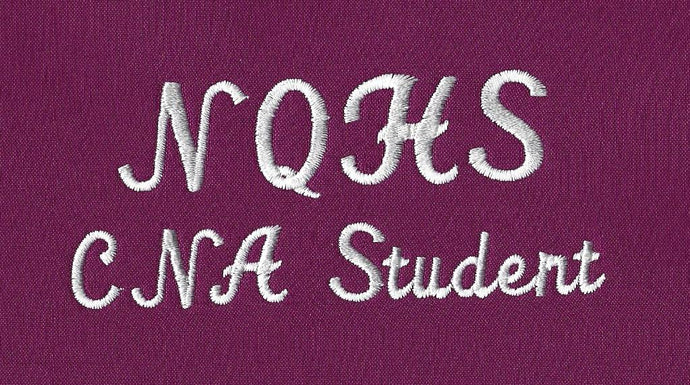 Embroidery Service- NQHS