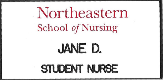 Name Pin - Northeastern