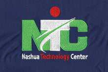 Load image into Gallery viewer, Women&#39;s Navy Polo Shirt w/ Nashua High School Logo
