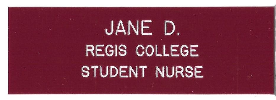 Name Pin - Regis Nursing