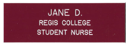 Name Pin - Regis Nursing