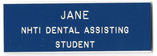 Name Pin - NHTI Dental