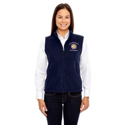 Women's Fleece Vest with NALC logo