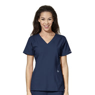 Women's Dominican Embroidered Scrub Top