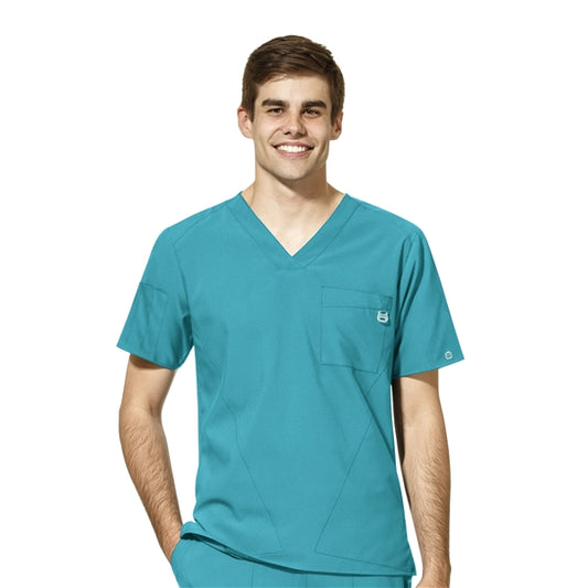 Men's Great Bay Emblem Sewn Scrub Top