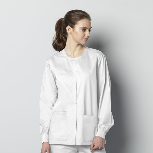 Unisex Laboure Embroidered Scrub Jacket