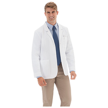 Load image into Gallery viewer, Men&#39;s Tufts SOM Embroidered Lab Jacket
